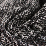 Black Marl Chunky Knit, Poly-Cotton — photo 2