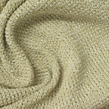 Light Beige Marl Rib Knit, Poly-Cotton — photo 2