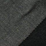 Black Marl Rib Knit, Cotton-Poly — photo 2