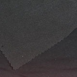 Polyester Cotton French Terry Fabric, 180 gsm, 190 cm — Black — photo 2
