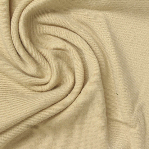 Polyester Stretch Warp Knit Fabric, 260 gsm, 160 cm — Beige
