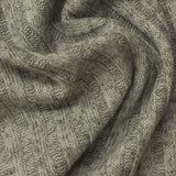 Grey Heathered-Marl Rib Knit, Polyester — photo 2