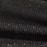 Black Marl Birdseye Knit, Polyester — photo 2