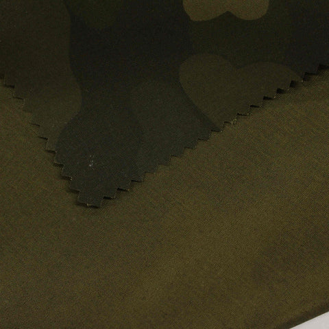 Green Camo Poplin, 185 gsm, ref EF-209530