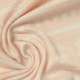 Light Pink Hearts Jacquard, Viscose-Poly — photo 2