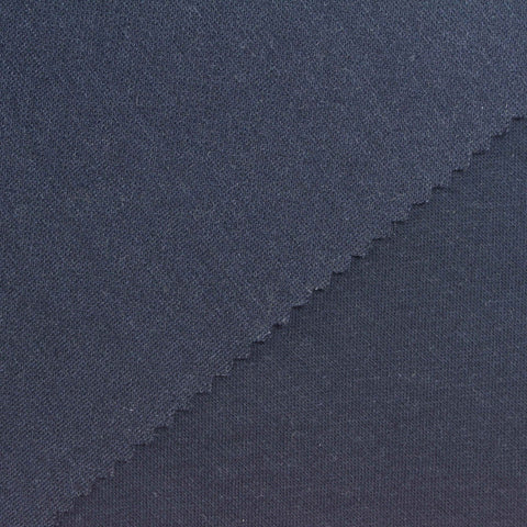 Scuba Knit Fabric, 280 gsm, 180 cm — Navy