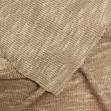 Light Brown Marl Rib Knit, Viscose-Poly — photo 2