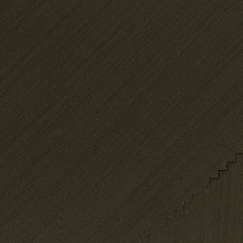 Polyester Stretch Woven Fabric, 125 gsm, 145 cm — Khaki