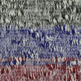 Red Diagonal-Stripe Chunky Knit, Poly-Cotton — photo 2