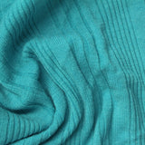 Rib Knit Fabric, 389 gsm, 146 cm — Blue — photo 2