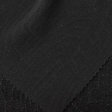 Black Tone-on-Tone Jacquard, Polyester, 240 gsm, ref EF-226660