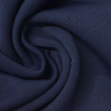 Polyester Stretch Fleece Fabric, 230 gsm, 152 cm — Navy — photo 2