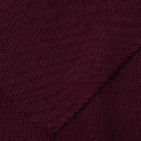 Rib Knit Fabric, 235 gsm, 120 cm — Purple