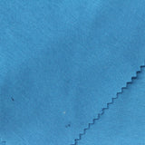 Cotton Stretch Rib Knit Fabric, 300 gsm, 160 cm — Blue — photo 2
