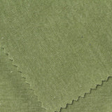 Polyester Cotton Rib Knit Fabric, 275 gsm, 170 cm — Green — photo 2
