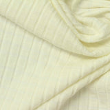 Viscose Stretch Rib Knit Fabric, 280 gsm, 130 cm — Beige — photo 2