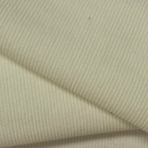 Polyester Stretch Corduroy Fabric, 245 gsm — Khaki