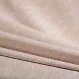 Light Beige Marl French Terry, Poly-Cotton — photo 2