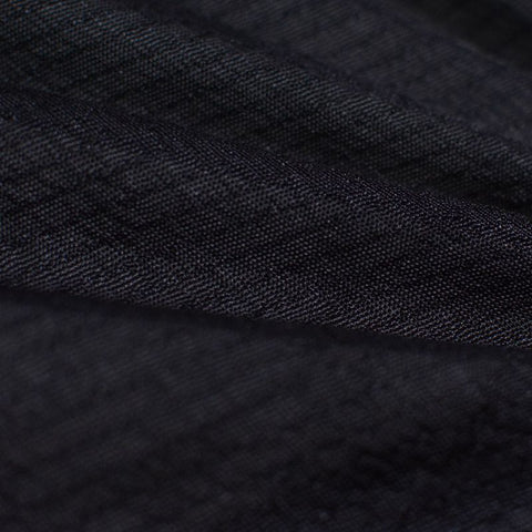 Black Marl Crepe, Polyester, 142 gsm