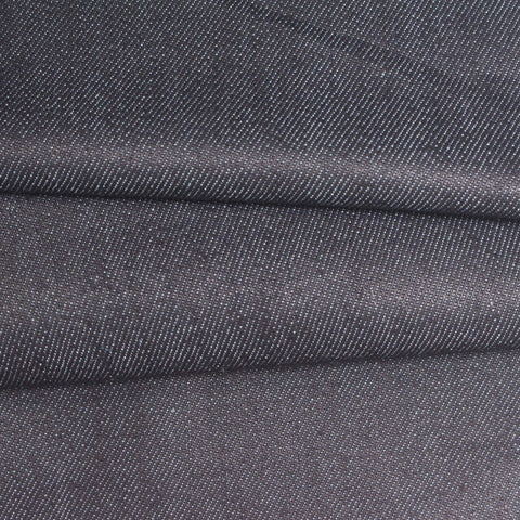 Dark Charcoal Twill, Cotton-Tencel Lyocell
