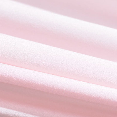 Pale Pink Crepe, Polyester