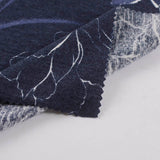 Navy Floral Knit, Polyester — photo 2