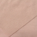 Viscose Polyester Stretch Rib Knit Fabric, 240 gsm, 140 cm — Beige — photo 2