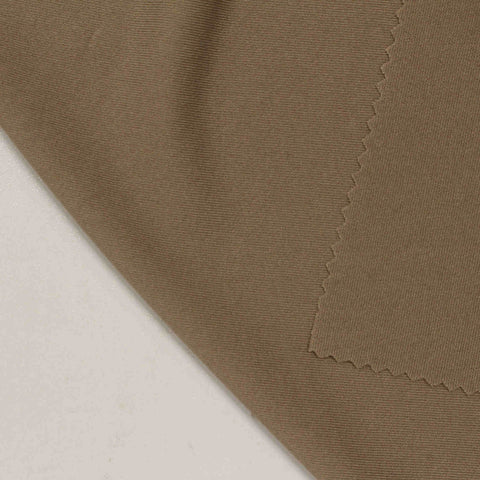 100% Polyester Jersey Knit Fabric, 105 gsm, 170 cm — Brown