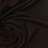Viscose Stretch Jersey Knit Fabric, 165 gsm — Brown — photo 2