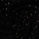 Black Dots French Terry, Cotton-Poly — photo 2