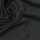 Light Grey Dots French Terry, Polyester — photo 2