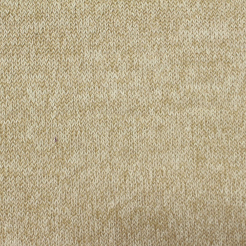 Light Beige Marl Chunky Knit, Viscose-Poly, 160 gsm