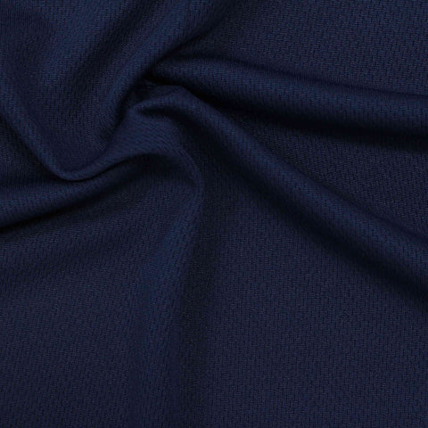 100% Polyester Mesh Fabric, 125 gsm, 180 cm — Navy