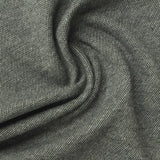 Dark Grey Marl Interlock Knit, Poly-Cotton — photo 2