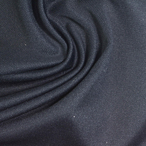 Dark Grey Marl Piqué Knit, Polyester, 230 gsm