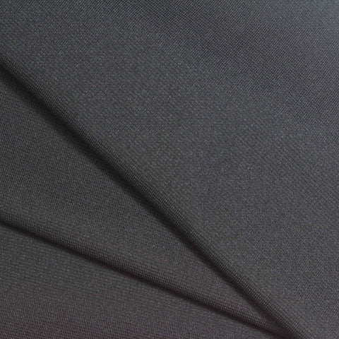 Charcoal Textured Rib Knit, Polyester