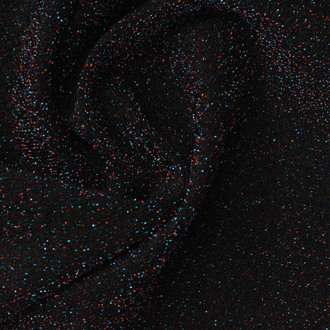 Red Flecks French Terry