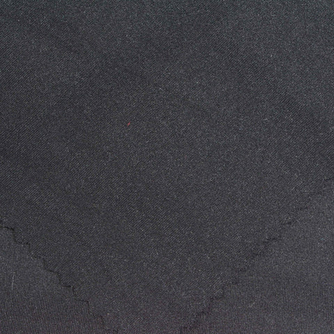 Polyester Stretch Interlock Knit Fabric, 250 gsm, 160 cm — Grey, ref EF-252403