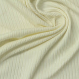 Viscose Stretch Rib Knit Fabric, 240 gsm, 150 cm — Green — photo 2