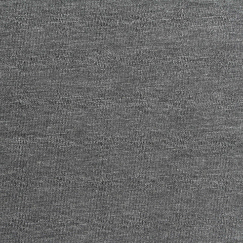 Grey Marl Scuba Knit, Viscose-Poly, 290 gsm