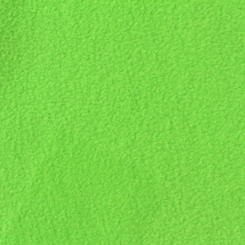 100% Polyester Fleece Fabric, 230 gsm, 155 cm — Green