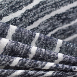 Black Marl Chunky Knit, Viscose-Poly — photo 2