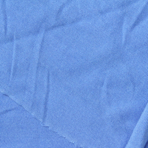 100% Cotton Jersey Knit Fabric, 135 gsm, 165 cm — Blue