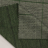Black Houndstooth Jacquard, Polyester — photo 2