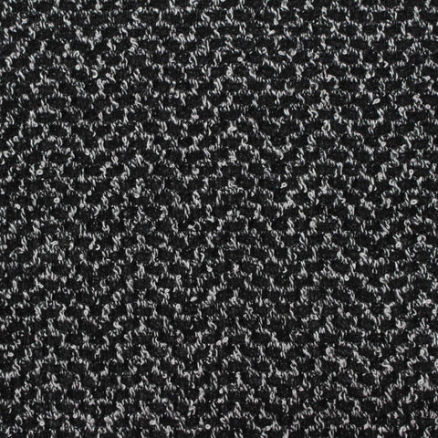 Dark Grey Marl Jacquard, Poly-Viscose, 250 gsm