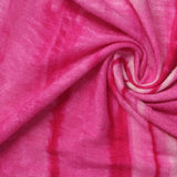 Pink Abstract Jersey Knit, Viscose — photo 2