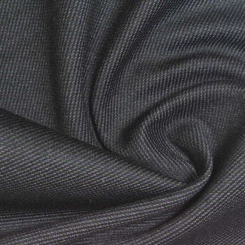 Dark Grey Marl Ponte Knit, Viscose, 380 gsm