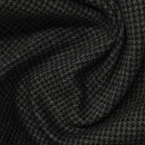 Black Houndstooth Knit, Polyester — photo 2