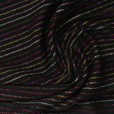 Silver Horizontal-Stripe Knit, Nylon — photo 2