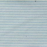 Light Blue Horizontal-Stripe Velvet, Polyester — photo 2